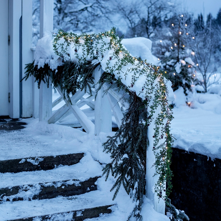 Girlander med hengende bargrener