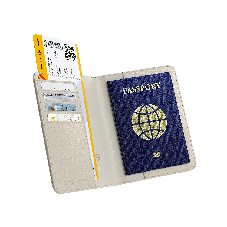 Passetui med sporing og RFID-beskyttelse