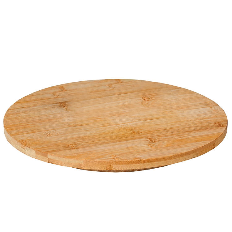 Roterende serveringsbrett i tre, 40 cm