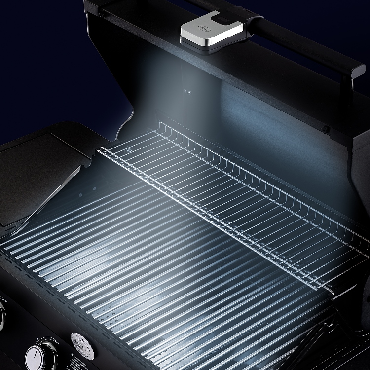 Grillampe til gassgrill