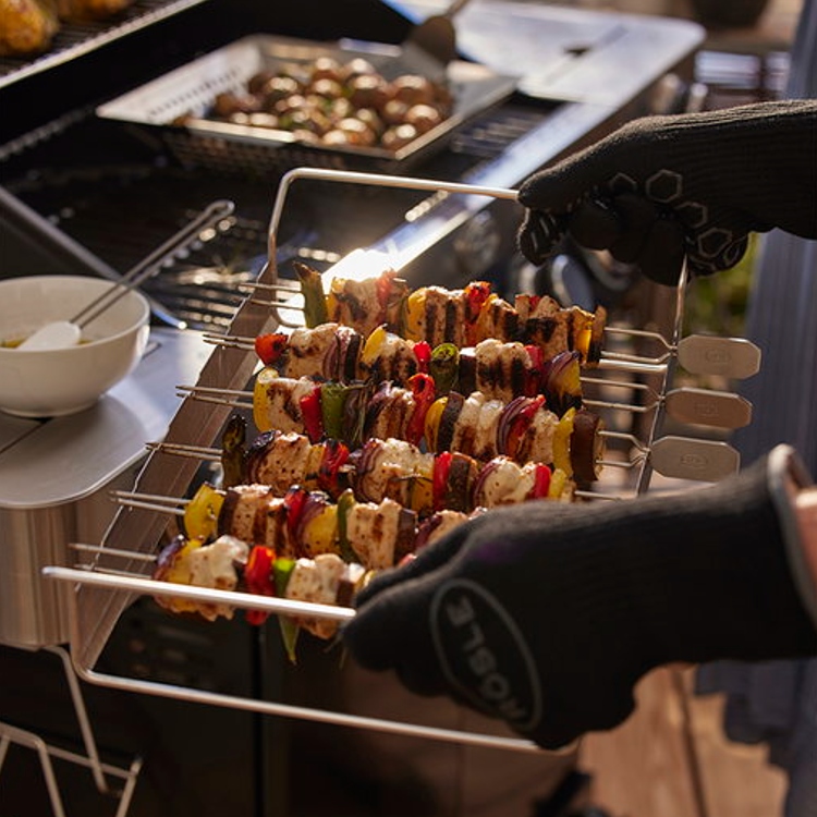 Grillspyd med holder
