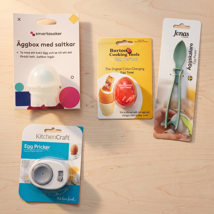 Gavesett: Smarte eggtilbehør