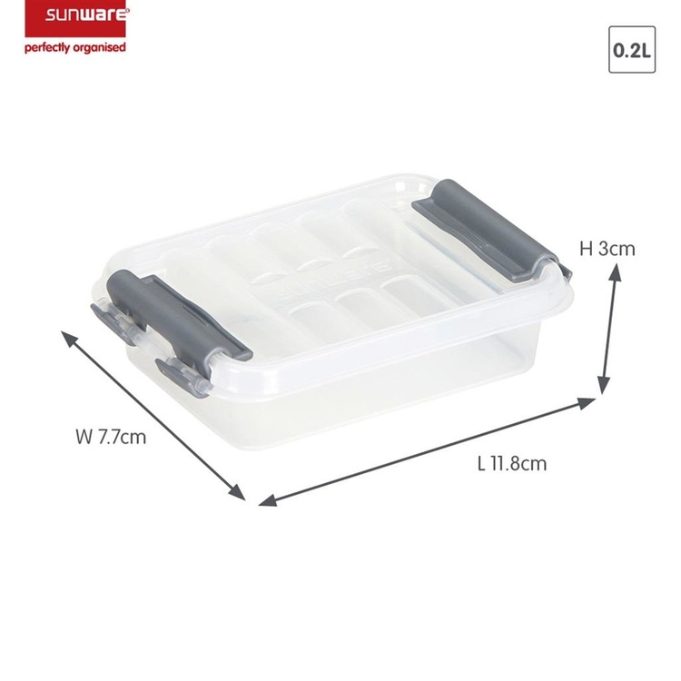 Oppbevaringsboks 0,2L, Q-Line