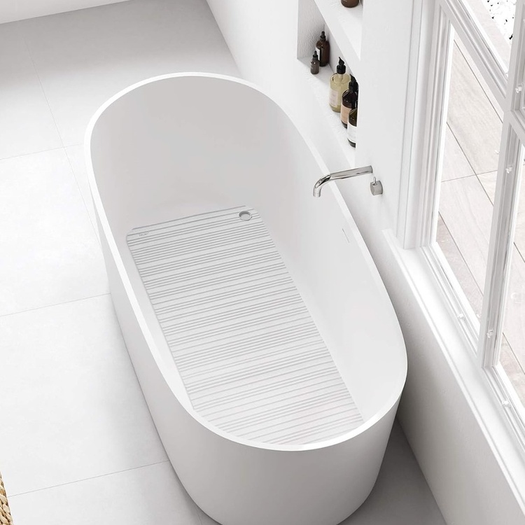 Badekarmatte i naturgummi, 86 cm