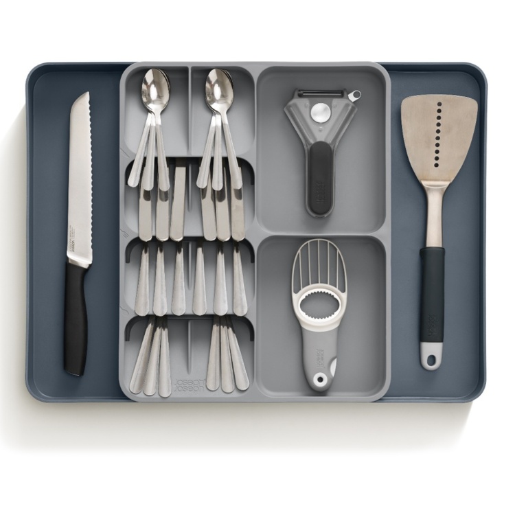 Uttrekkbar bestikkskuff 31,5–38,5 cm, Joseph Joseph