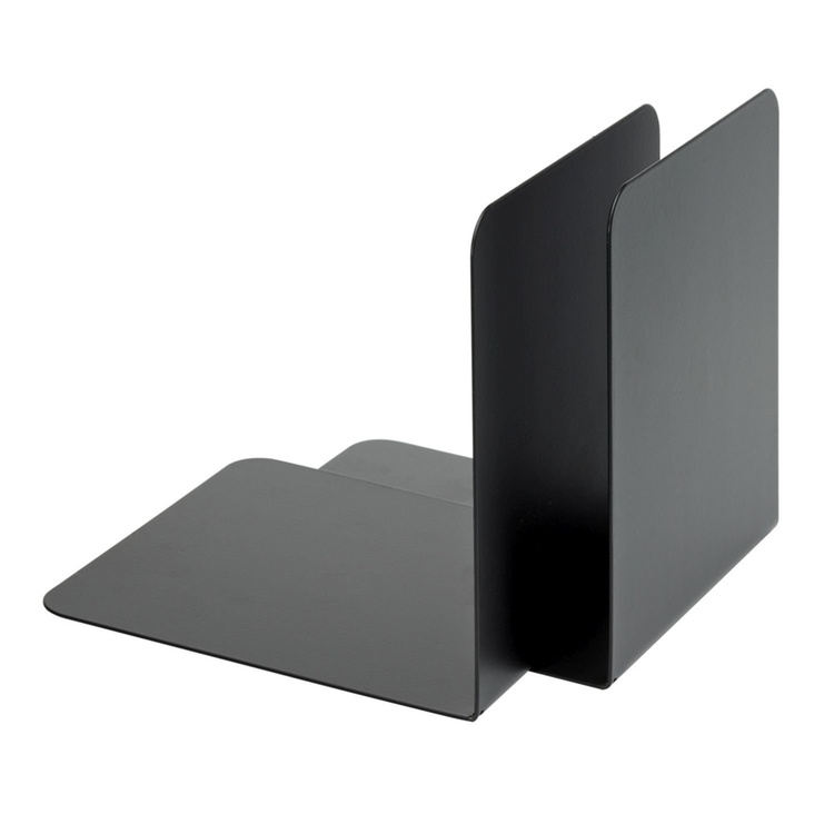 Bokstøtte 2-pack, Svart
