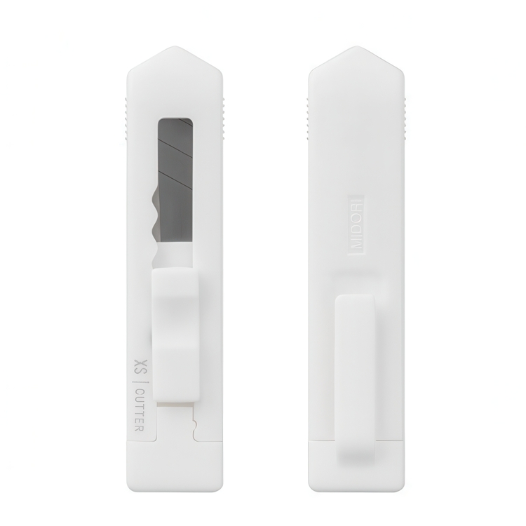 Brytekniv i miniformat, MIDORI CUTTER XS, hvit