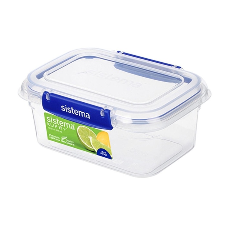 Matboks i plast 1L, Sistema