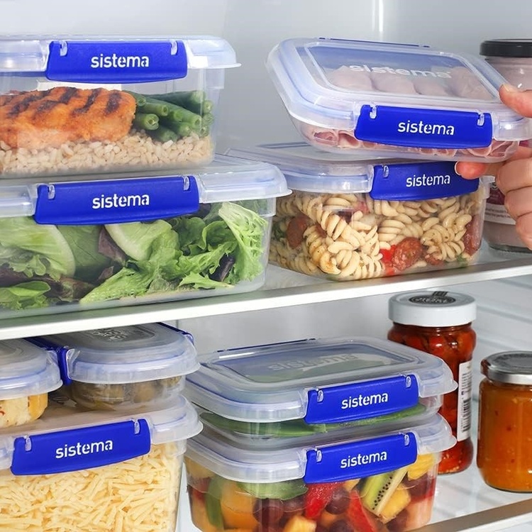 Matboks i plast 1L, Sistema