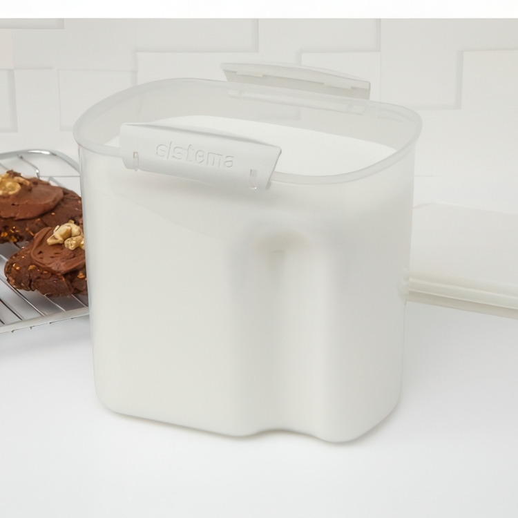 Oppbevaringsboks med smart grep og skje 2,4L, Sistema
