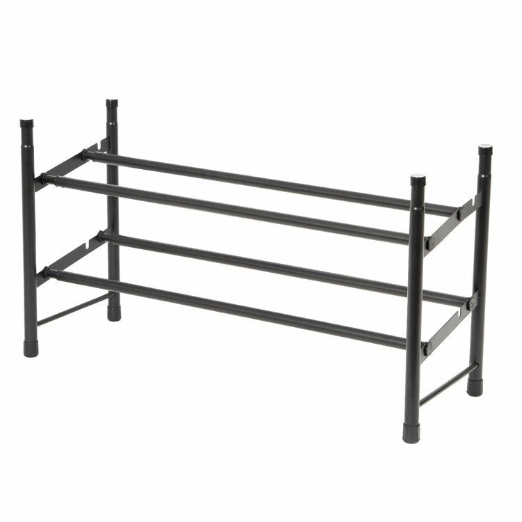 Uttrekkbar skohylle, 62–117 cm
