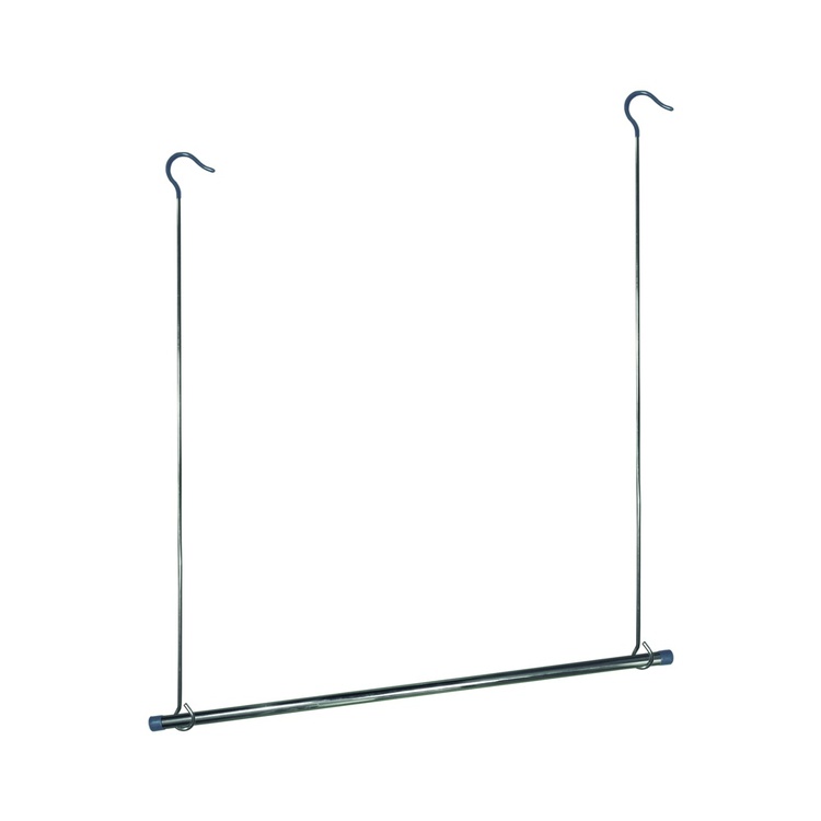 Ekstra garderobestang, 77 cm