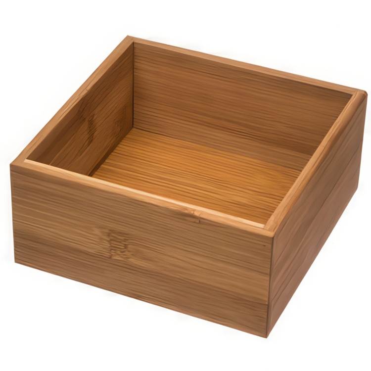 Skuffinnlegg i bambus, 15x15 cm