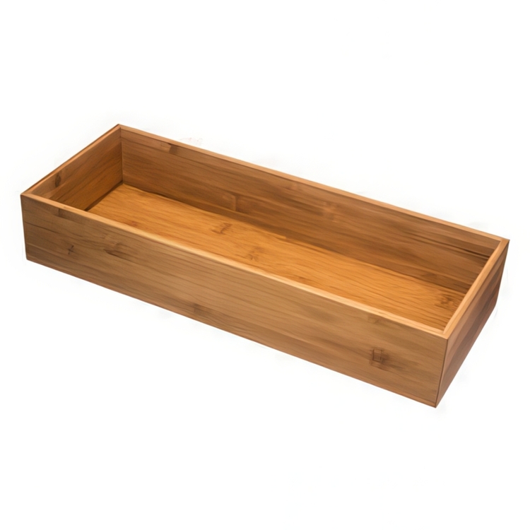Skuffinnlegg i bambus, 38x15 cm