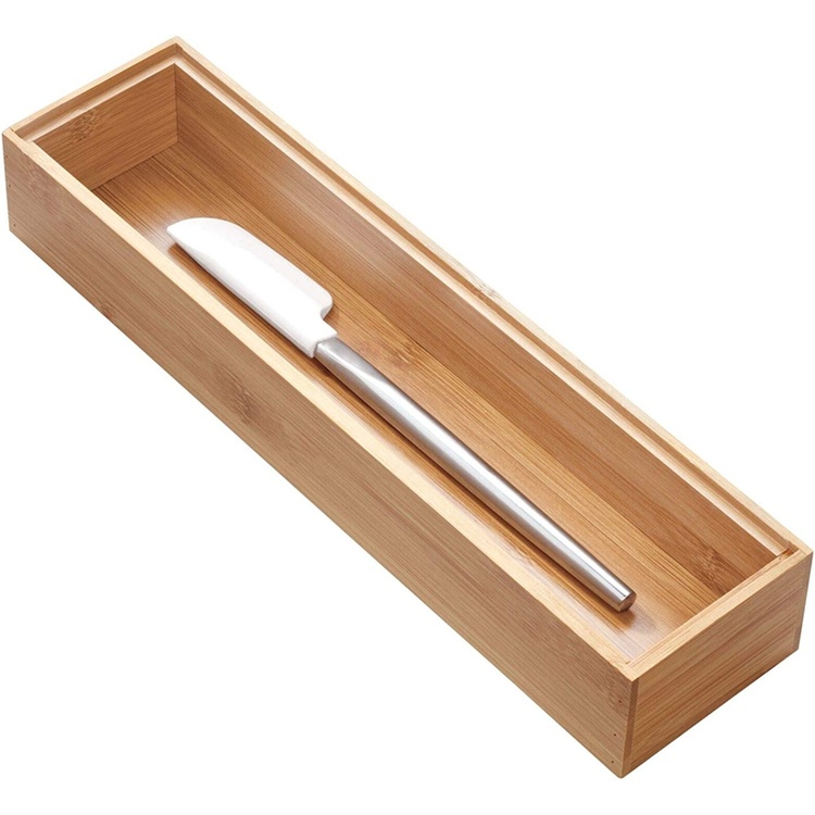 Skuffinnlegg i bambus, 30,5x7,6 cm
