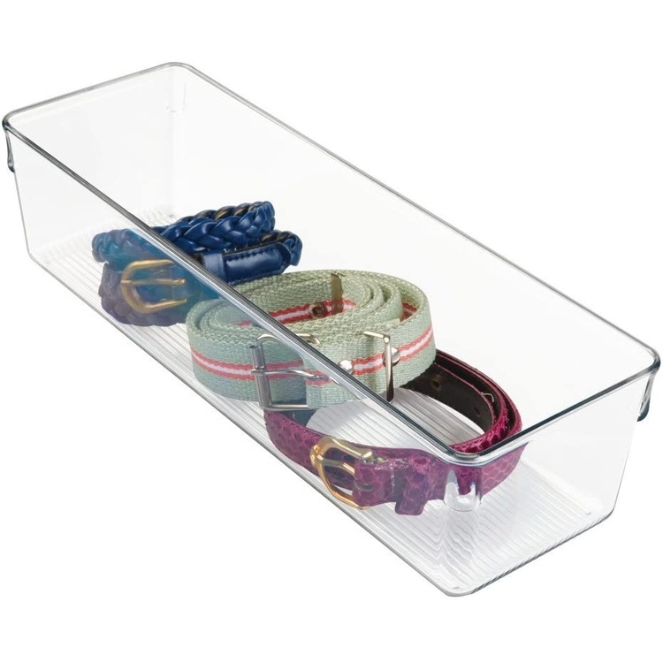 Innleggsskuff i plast, 30,5x10,2 cm, iDesign