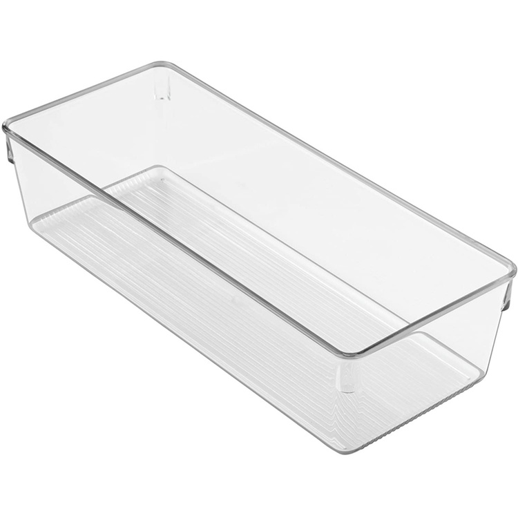 Innleggsboks i plast, 30,5x12,7 cm, iDesign
