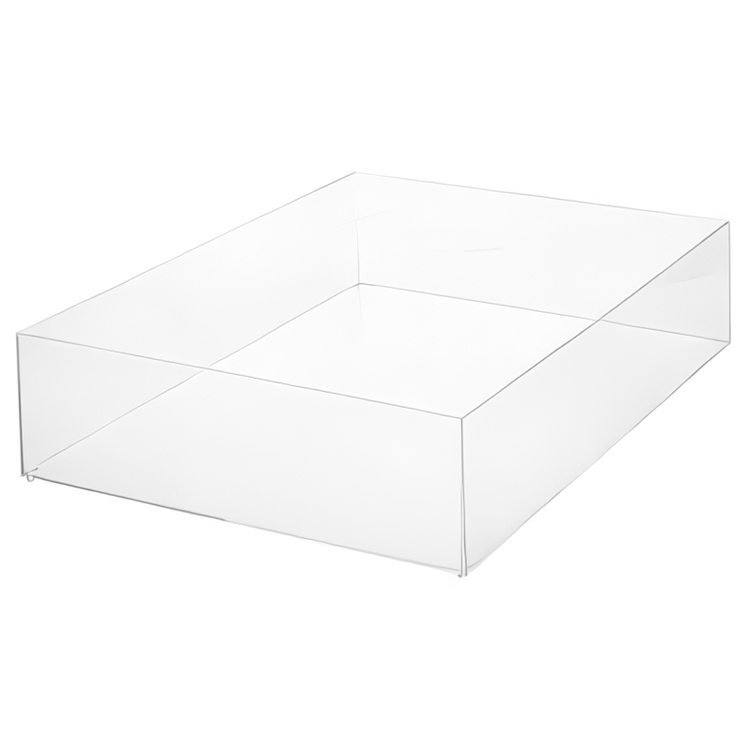 Oppbevaringsbrett, stablbart, SELENA ORGANISER XL, 38,5 x 25,6 x H 8,5 cm, klart
