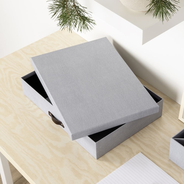 Oppbevaringsboks A3, Sverker canvas, Bigso