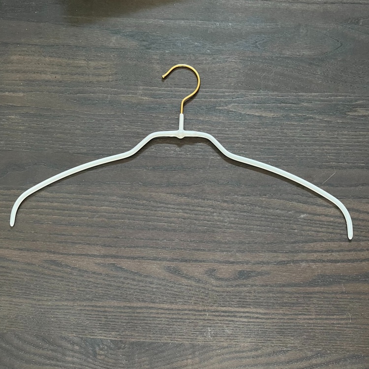 Sklisikker henger, 42 cm, perlehvit