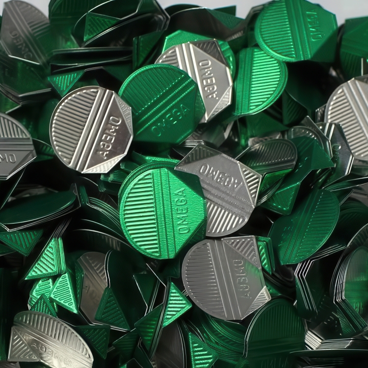 Binders, 100 stk., ALUMINIUM CORNER CLIPS