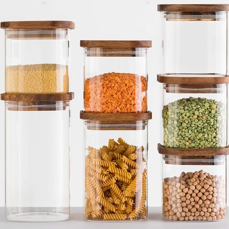 Oppbevaringskrukke i glass 2L, 5five