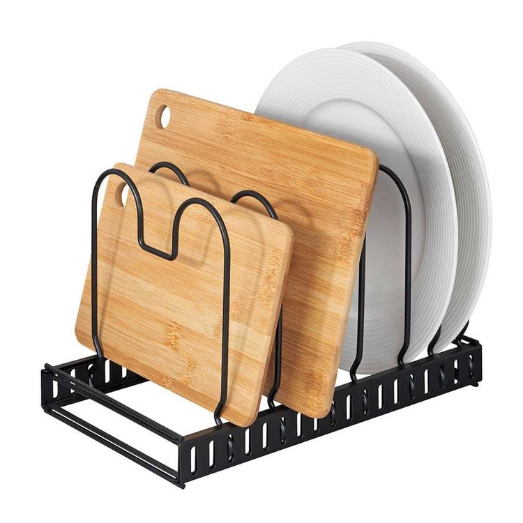Justerbar stekepanneoppbevaring, 30–57 cm