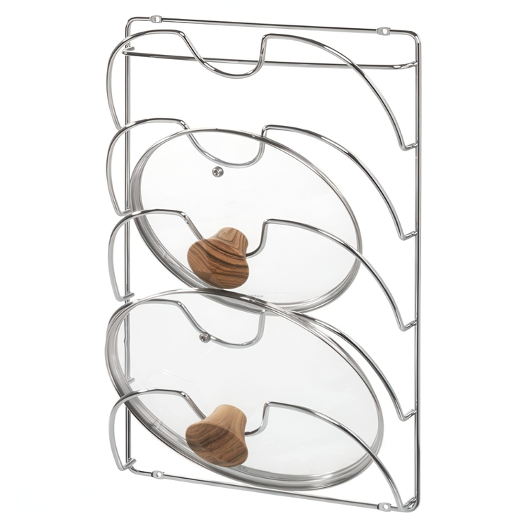 Grytelokkholder i metall 5 rom, iDesign