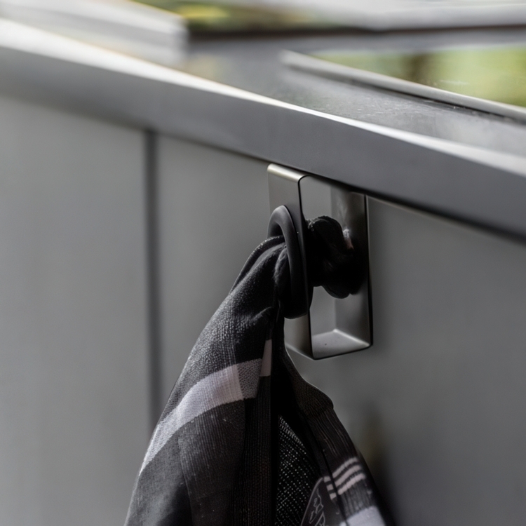 Smart håndkleholder, svart