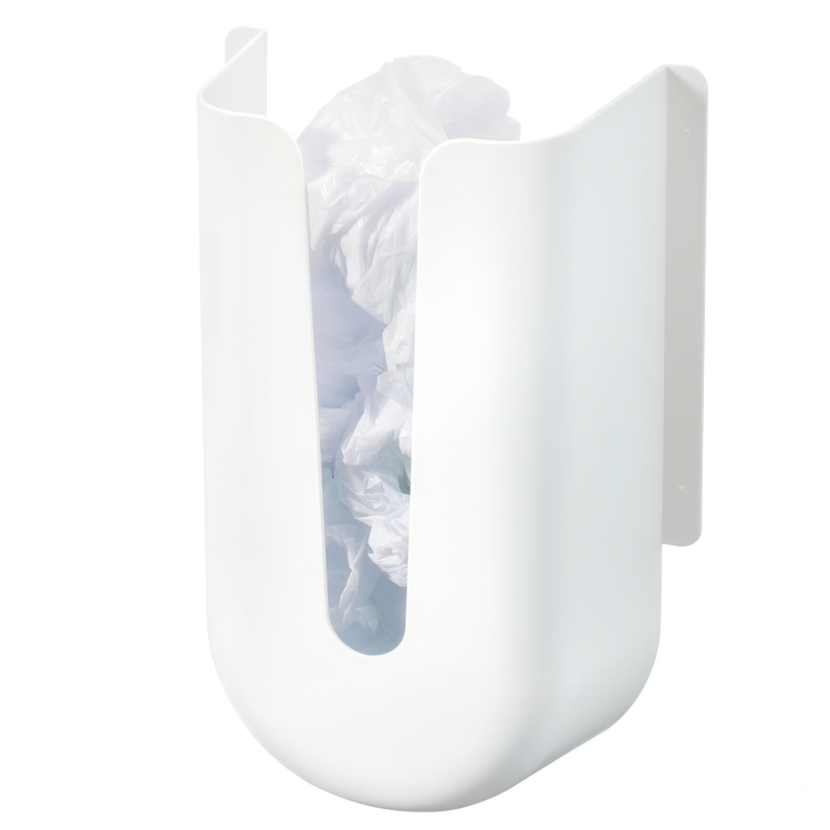 Selvklebende holder for plastposer