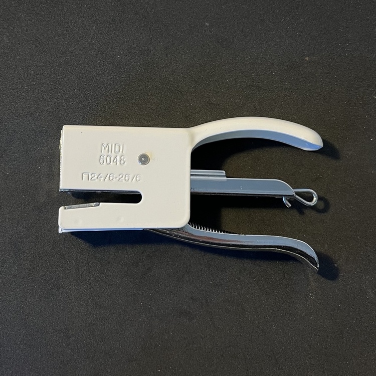 Stiftemaskin i metall, INDEX MIDI, Hvit