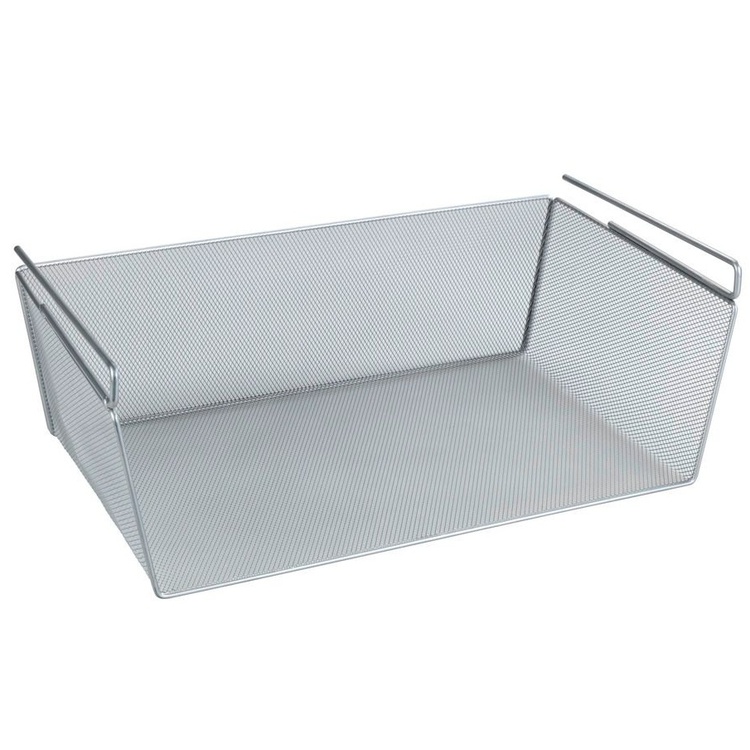 Hengende ekstrahylle i metall, 49x28x18 cm