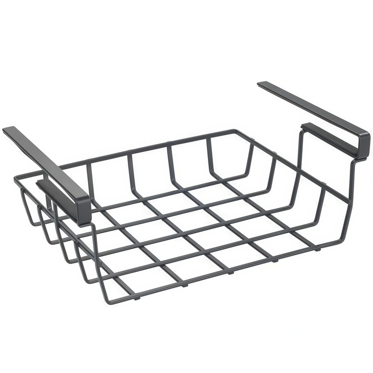Hengende kurv i metall, 34x25x13 cm