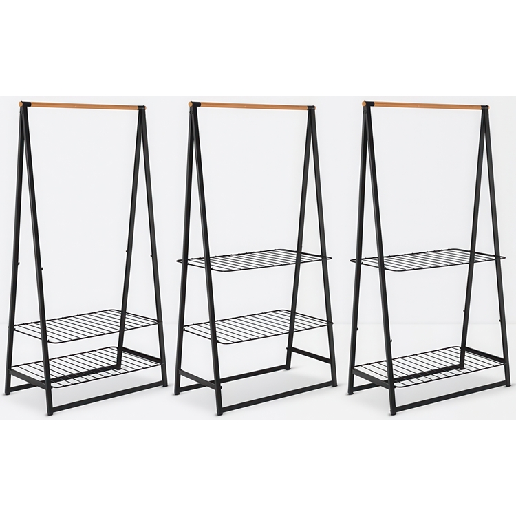 Klesstativ med hyller, Brabantia