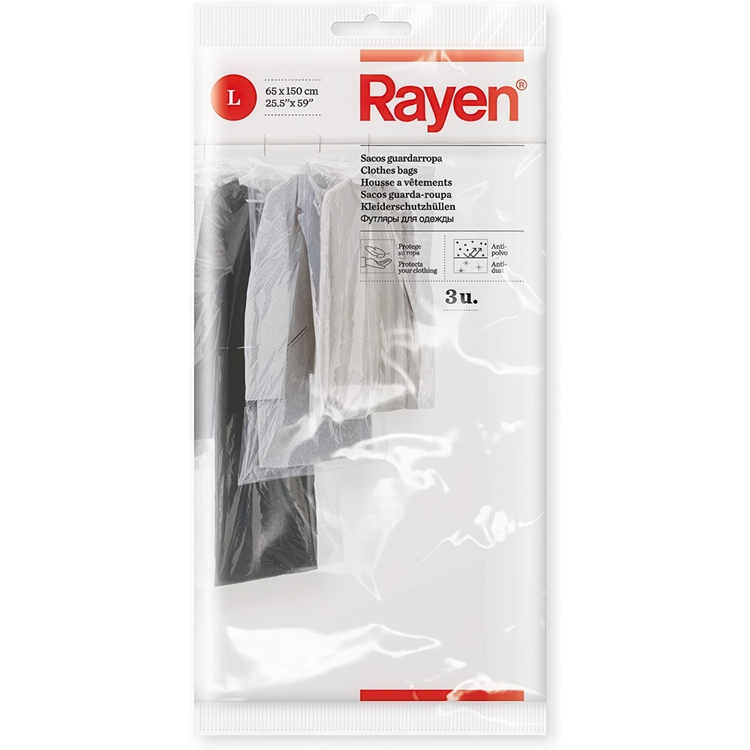 Klesposer 3-pack, 150 cm