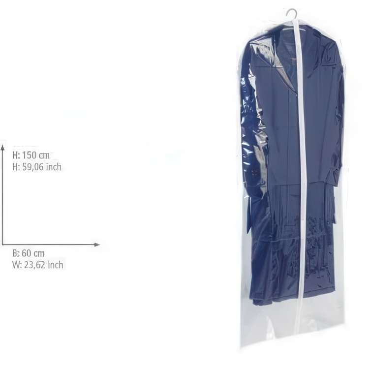 Transparent klespose, 150 cm