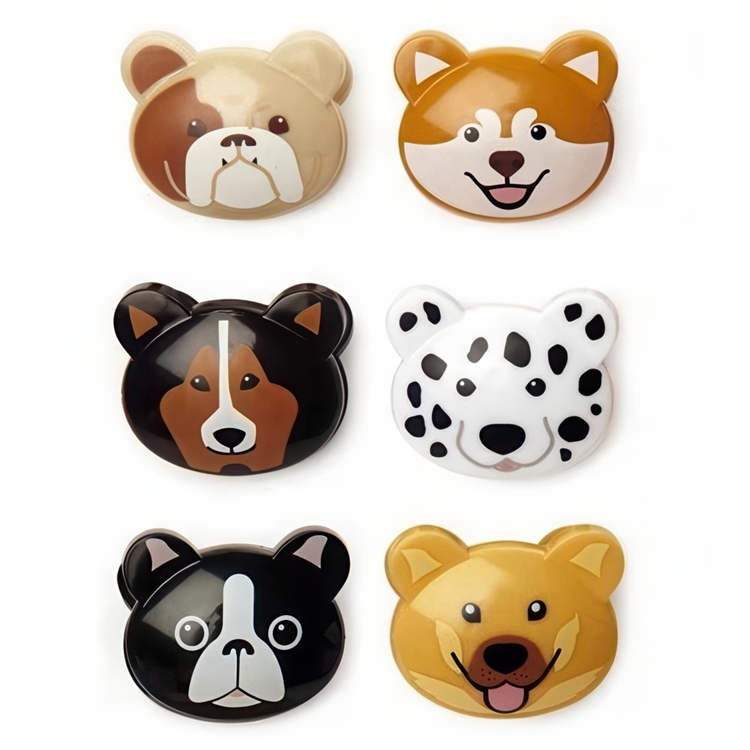 Poseklyper 6-pack, Hunder, Kikkerland