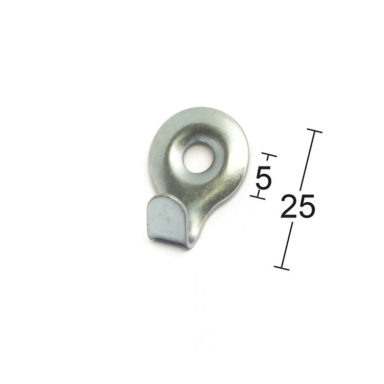 Veggkrok mini 2-pack, Habo