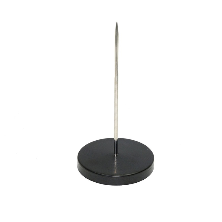 Kvitteringsspyd, CLASSIC, Ø 7 x H 5 cm, Svart