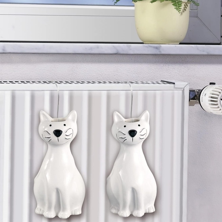 Katteformet luftfukter for radiator 2-pakning