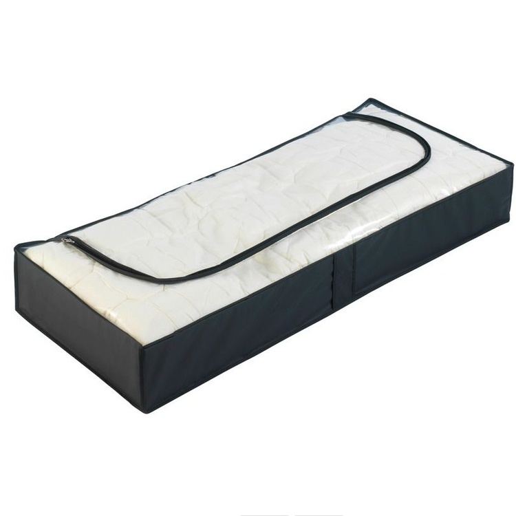 Myk oppbevaringsboks, 105x45x15 cm, sort