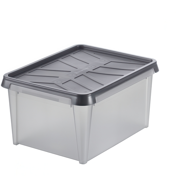 Vanntett oppbevaringsboks med lokk 13L, SmartStore Dry