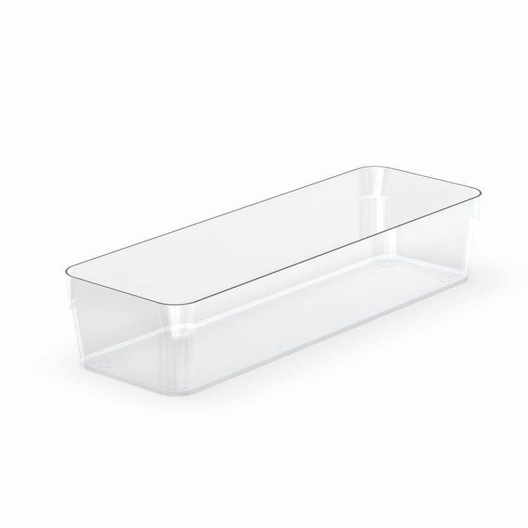Avlang skuffinnredning for småoppbevaring, 30x10x6 cm, SmartStore
