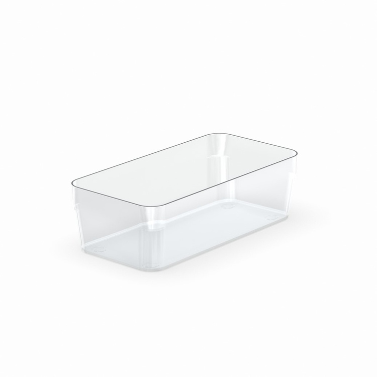 Avlang skuffinnredning for småoppbevaring, 20x10x6 cm, SmartStore
