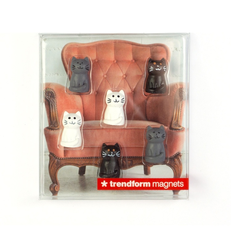 Magnetfigur 6-pack, Katt