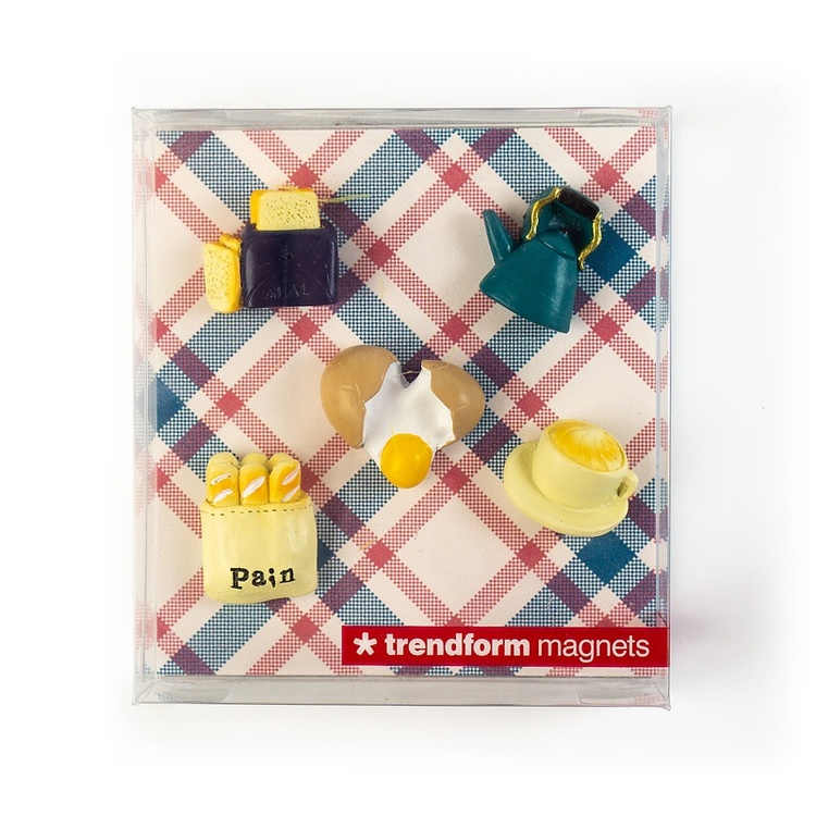 Magnetfigur 5-pakning, Frokost