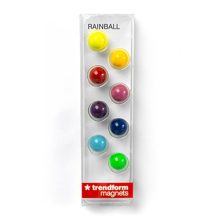 Magnetkuler 8-pack, Fargerike