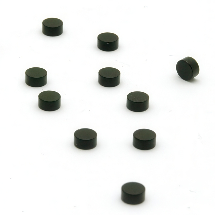 Magneter, mini, sterke, 10 stk, STEELY BLACK, Ø 0,6 x H 0,3 cm, Sort