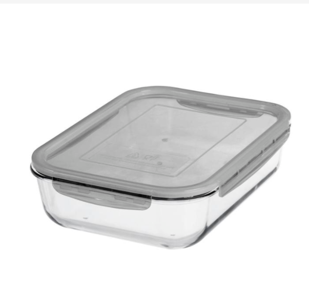 Stor matboks i glass 2,7 L, SmartStore