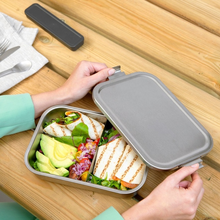 Matboks i metall med skillevegg 2L, Brabantia